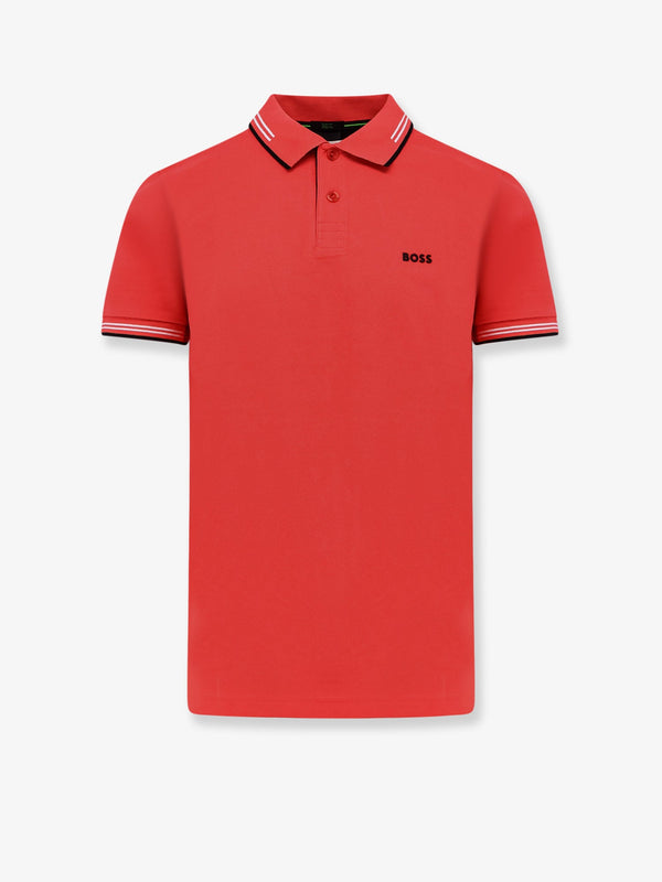 Paul stretch cotton polo shirt