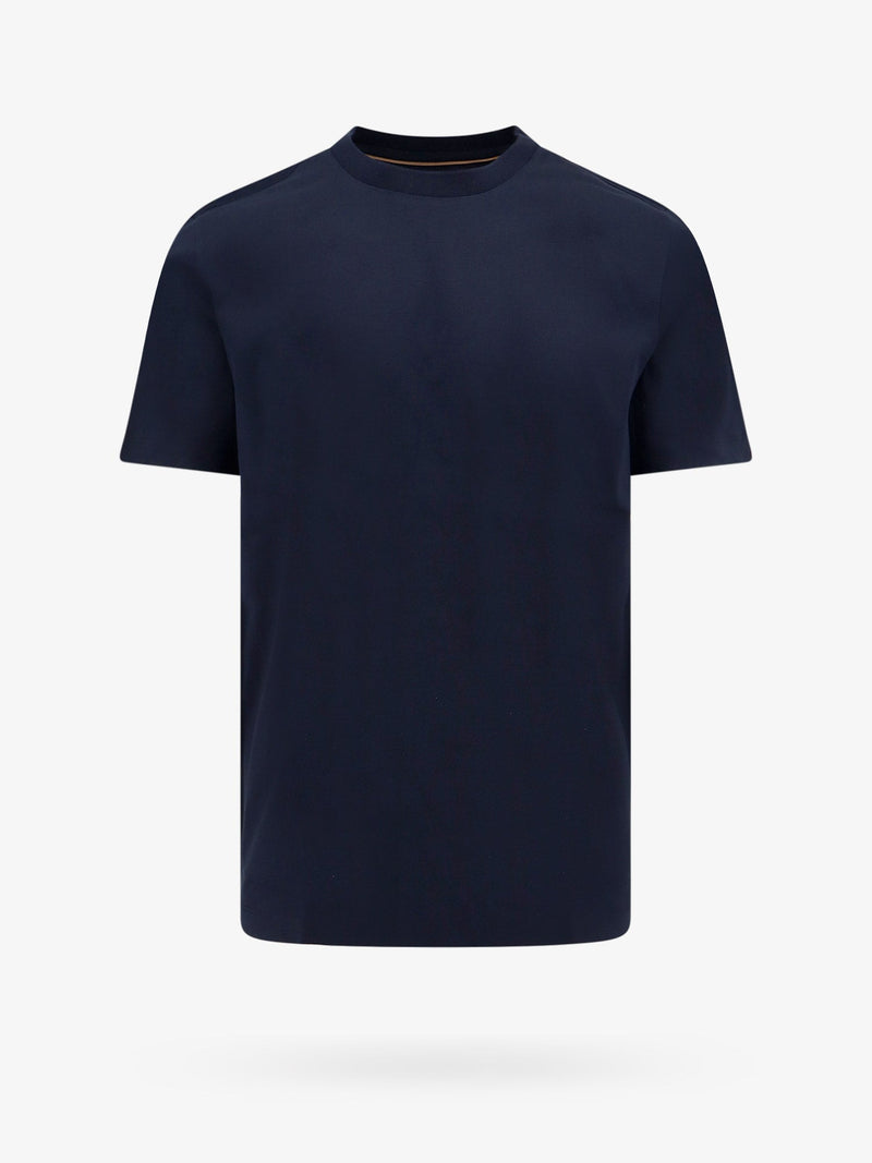 Boss Camiseta de algodón Tesar de Boss azul - World Class Fashion