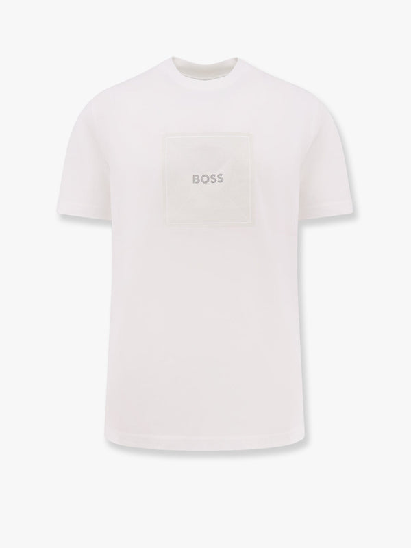 Cotton jersey t-shirt with print on the front