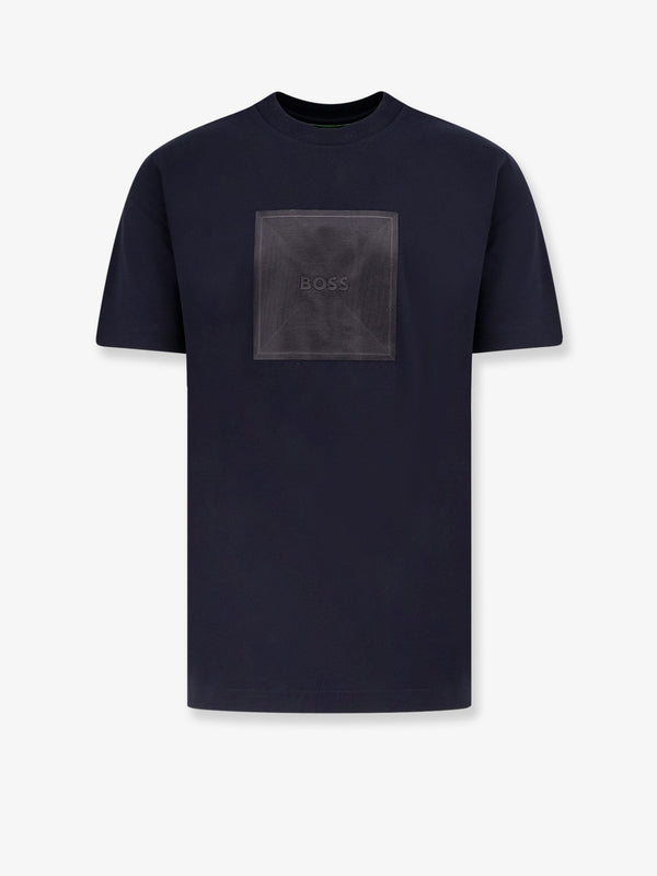 Cotton jersey t-shirt with print on the front