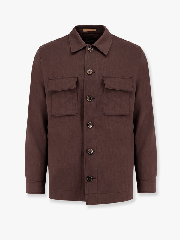 Linen blend jacket