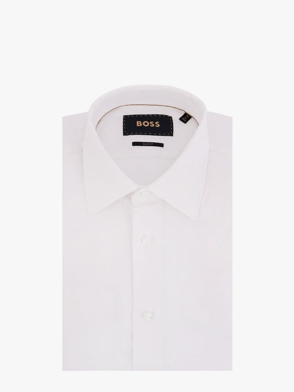 Slim fit linen shirt