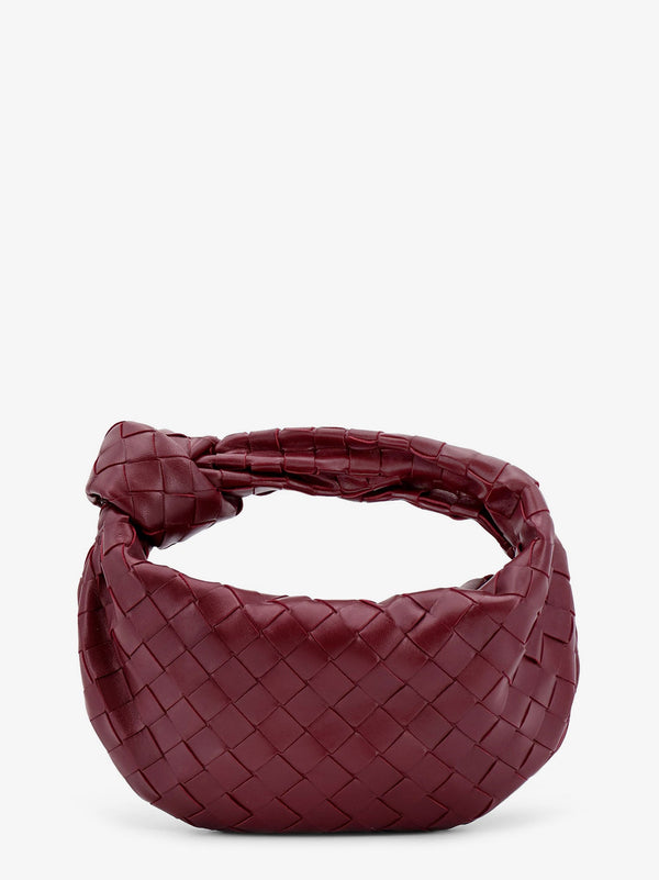 Bottega Veneta Jodie Leather Handbag With Intrecciato Motif