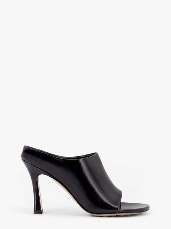 Bottega Veneta Rana Leather Mule With Heel