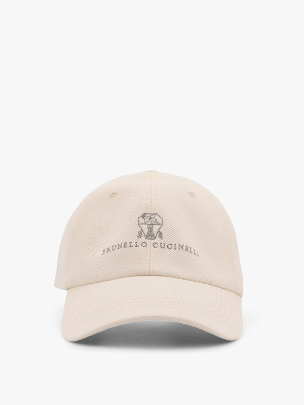 Peaked canvas hat