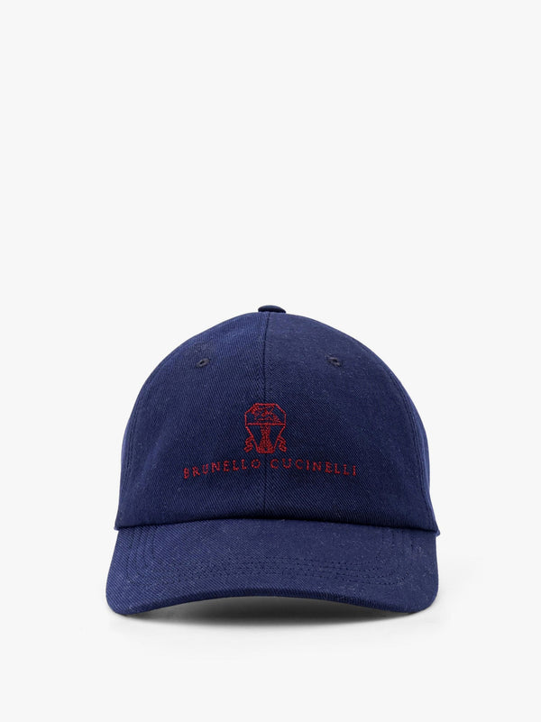 Peaked canvas hat