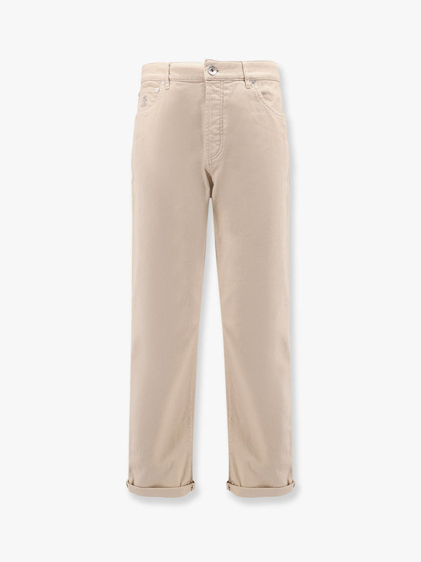 Leisure fit denim trousers