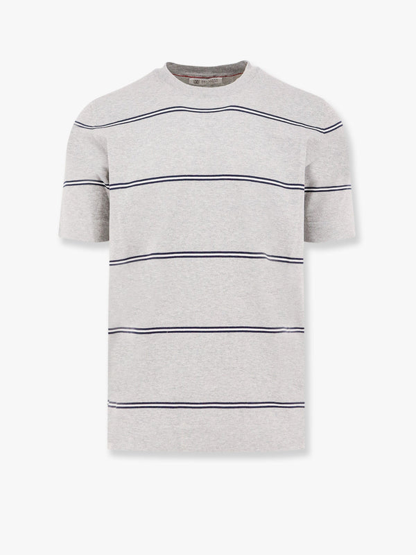 Striped cotton t-shirt