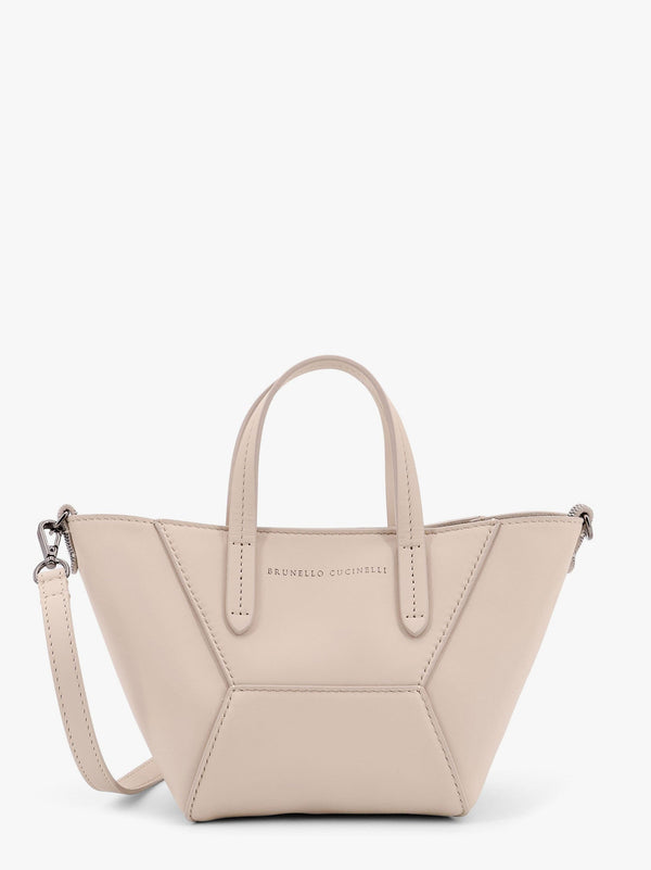 Brunello Cucinelli Bc Duo Leather Hanbag