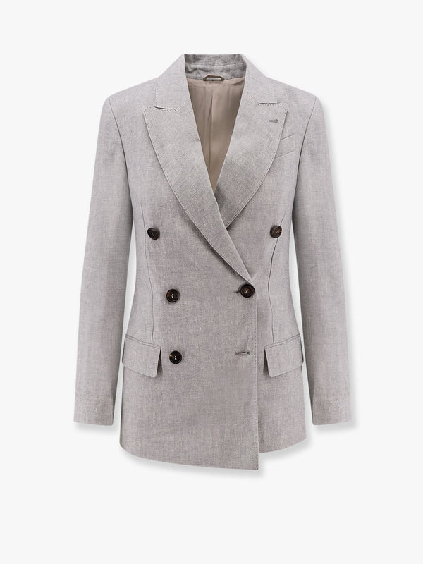 Sparkling linen blazer
