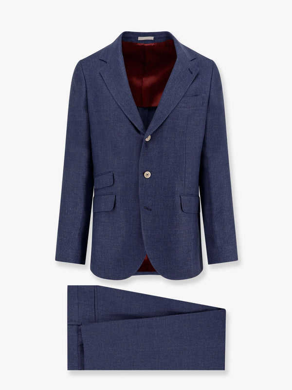 Linen, wool and silk suit