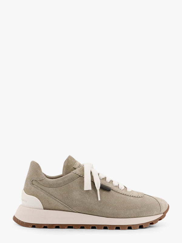 Suede sneakers with iconic monili detail