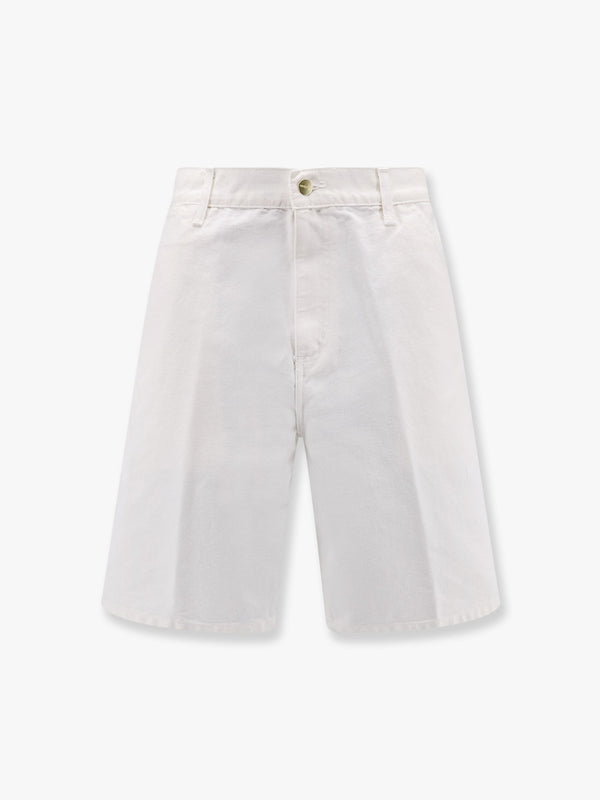 Canvas bermuda shorts