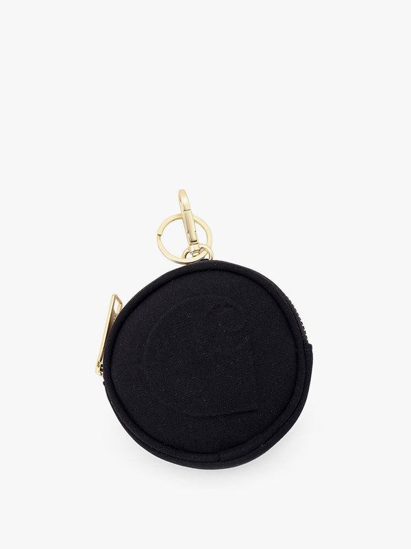 Clarton zip nylon logoed wallet