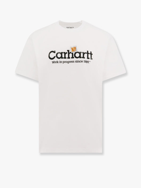 Label script organic cotton t-shirt
