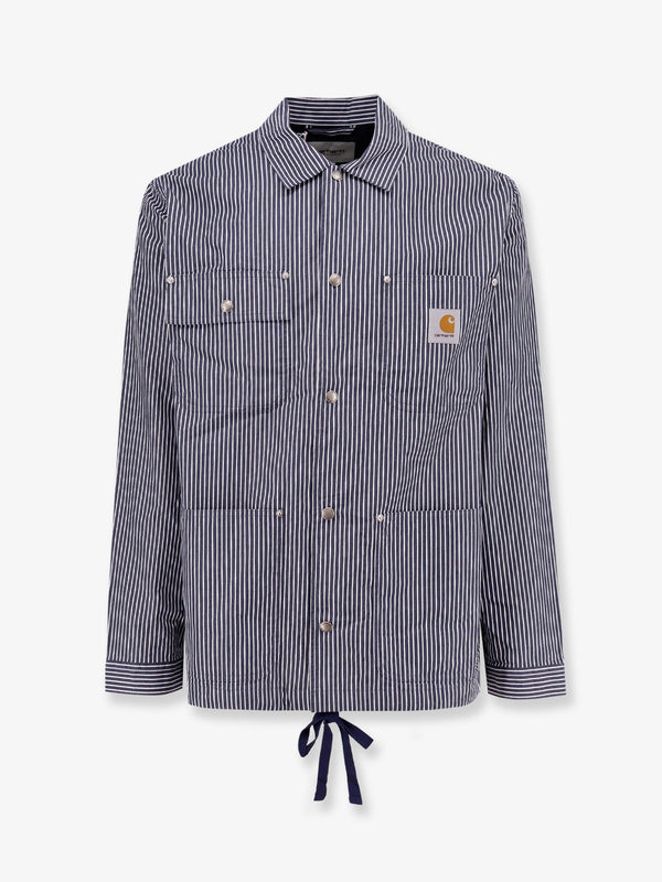 Carhartt Wip Notus Coach Striped Cotton Jacket