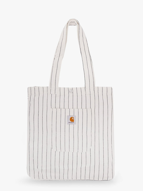 Hendry striped canvas shoulder bag