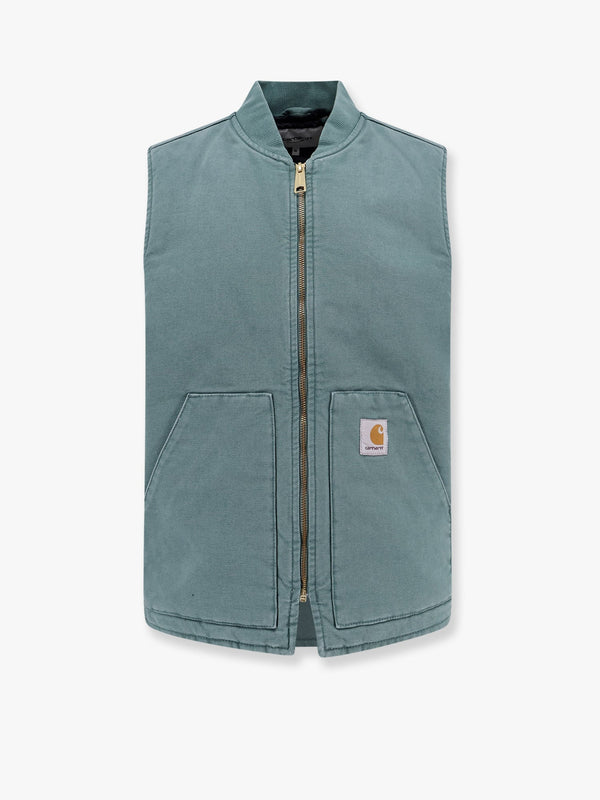 Organic cotton padded vest