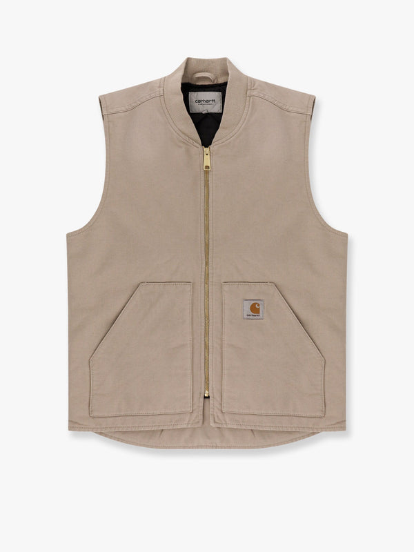 Organic cotton padded vest