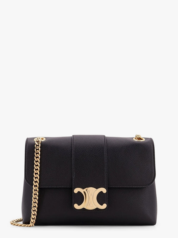 Victoire medium leather shoulder bag