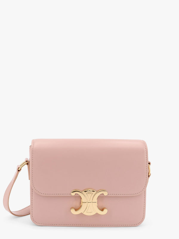 Teen Triomphe leather shoulder bag