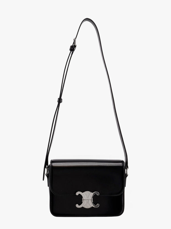 Teen triomphe leather shoulder bag