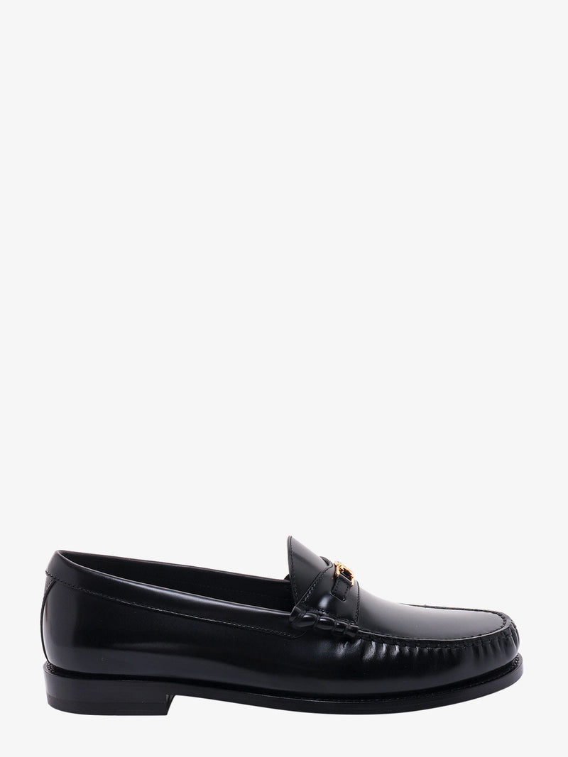 Celine Mocasín de cuero Celine negro para hombre - World Class Fashion
