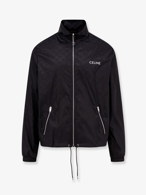 Nylon jacket with Triomphe all-over motif<BR/>