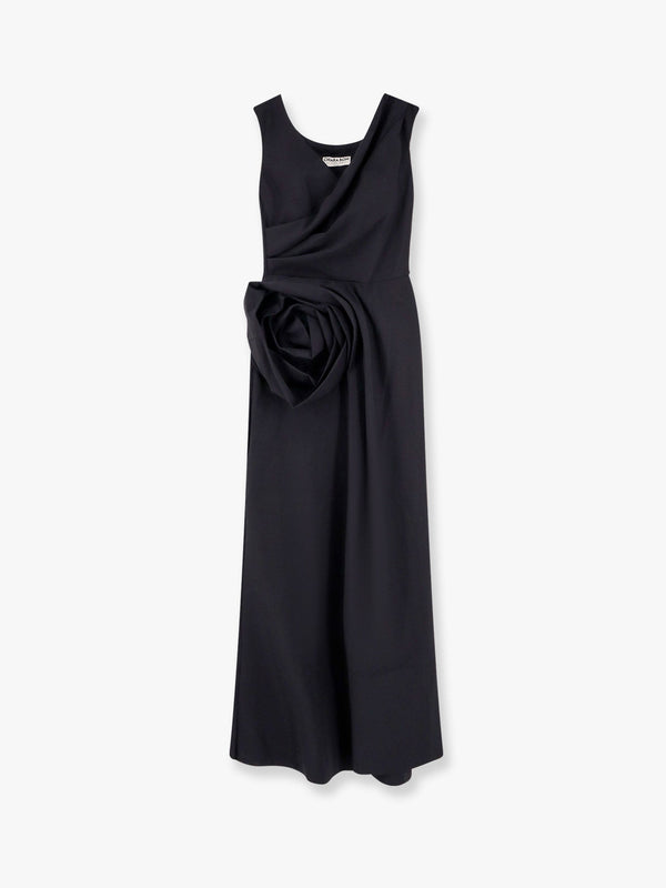 Tekkan stretch jersey long dress