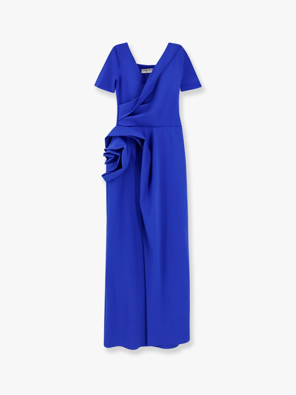 Tekkan jersey stretch long dress