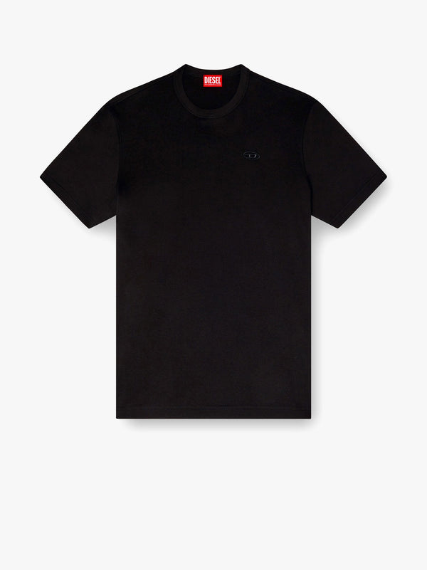 Biologic cotton t-shirt with frontal oval-d logo