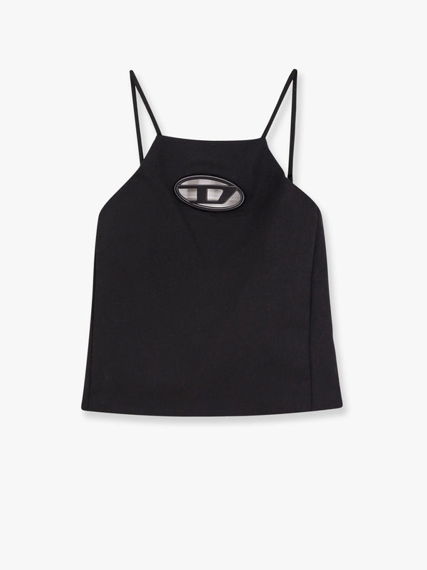 T-wilit top with oval d detail