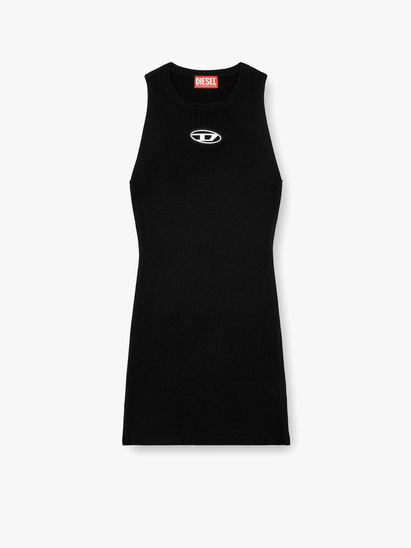 M-caddix responsible ribbed viscose dress