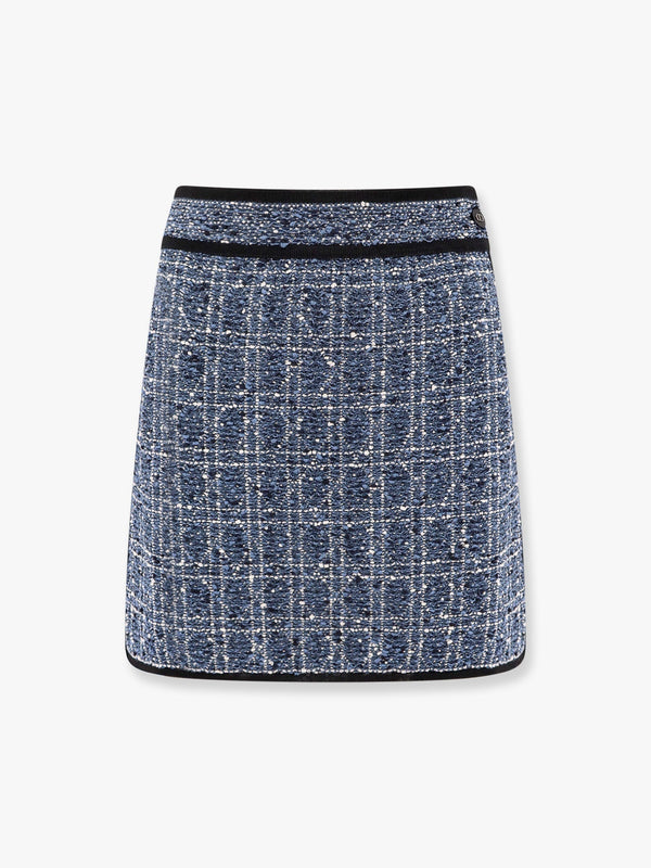 Cannage mini skirt
