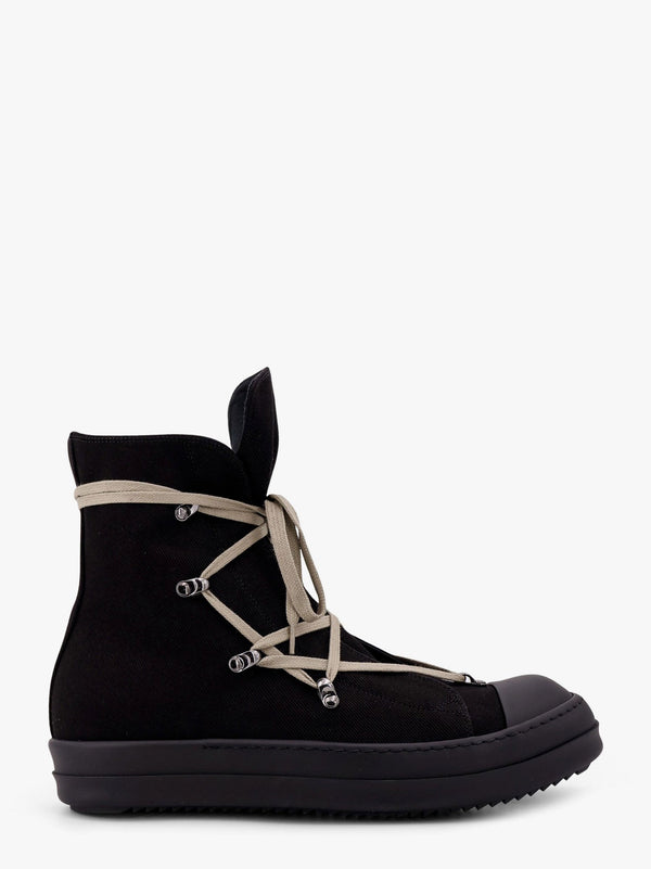 High-top canvas sneakers
