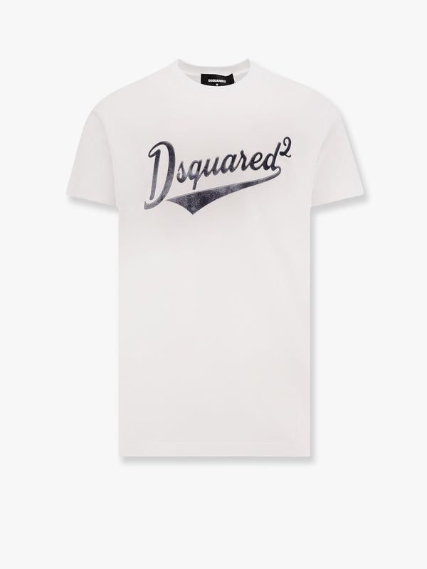 Dsquared2 Cool Fit Cotton T-Shirt With Logo Print