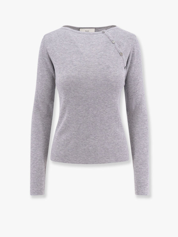 Ribbed fabric sweater