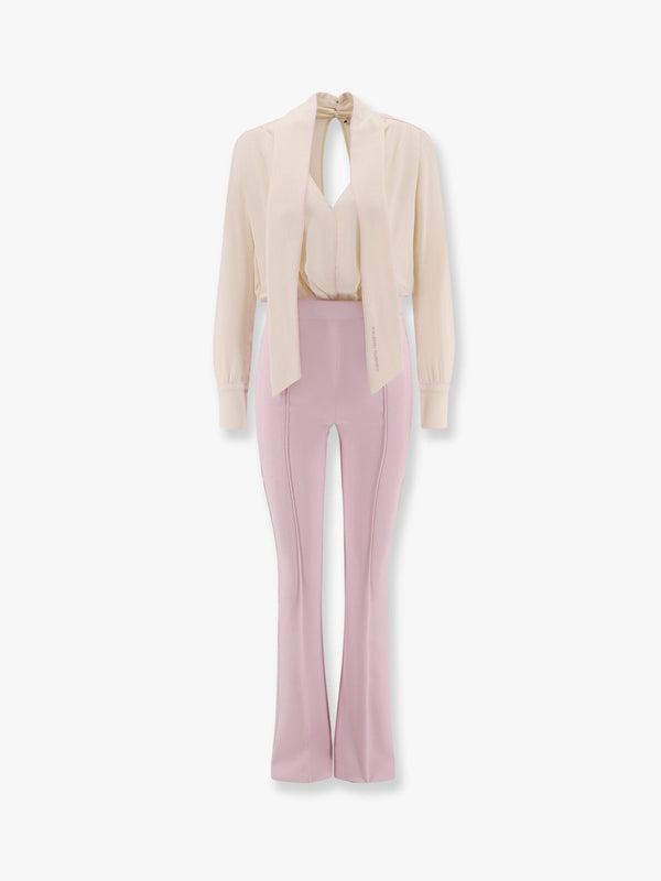 Elisabetta Franchi Viscose Jumsuit With Removable Trouser