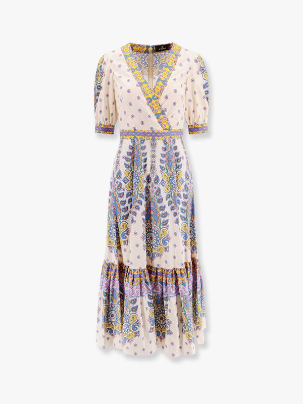 Etro Flounced Cotton Dress