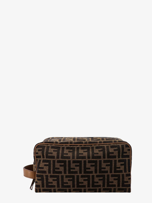 Ff jacquard fabric beauty case