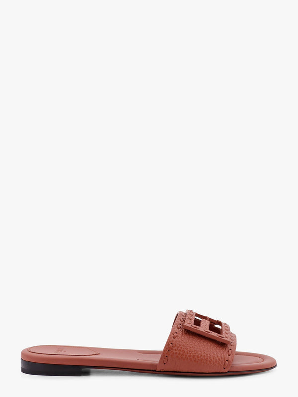 Baguette leather slides