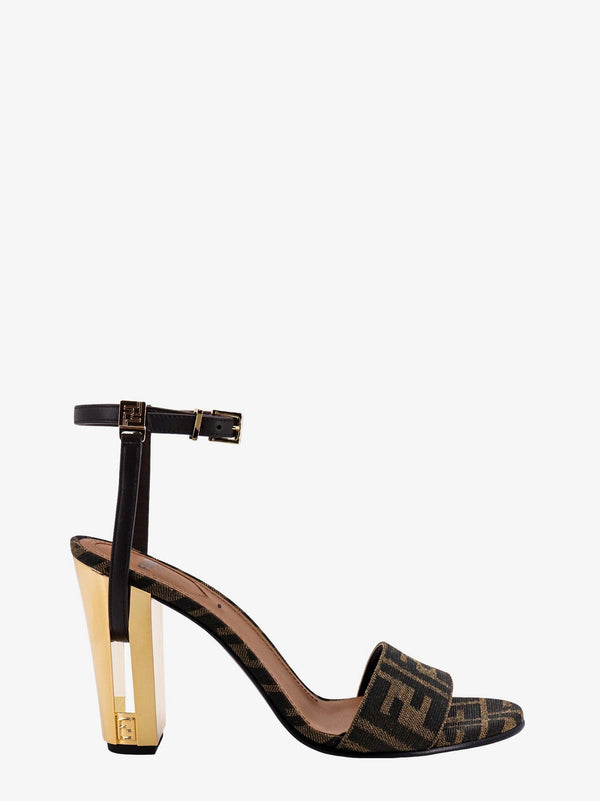 Delfina FF fabric sandals