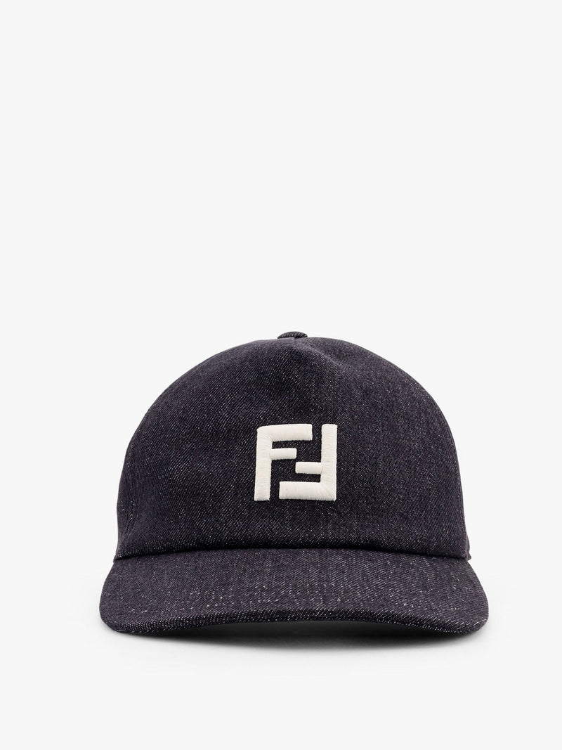 Fendi Fendi Denim Baseball Hat Black Men - World Class Fashion