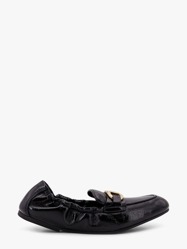 Jodie deconstructed leather loafer