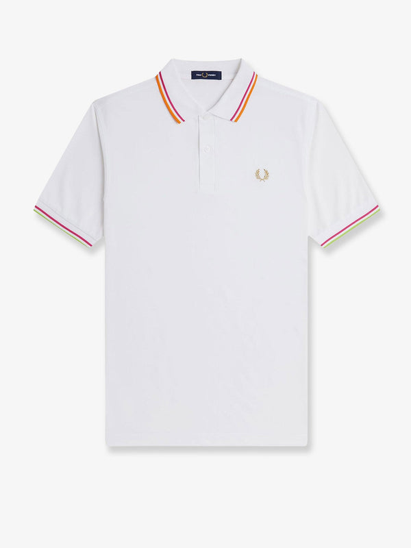 Fred Perry On Court Twin Tipped Recycled Polyester Polo Shirt