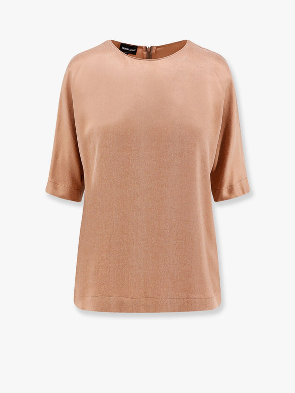 Eco-viscose and cupro top