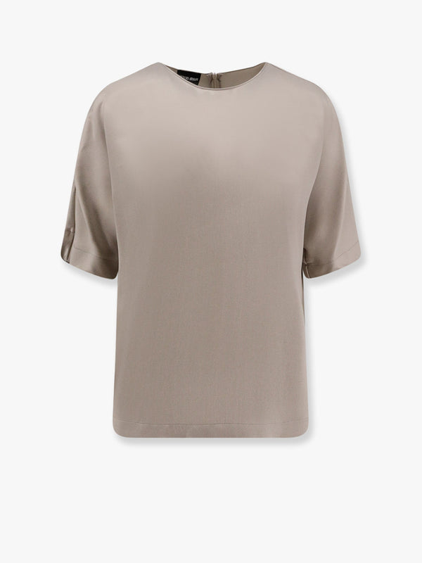 Eco-viscose and cupro top