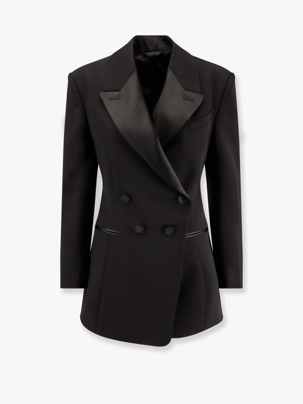 Tuxedo balzer with satin lapel