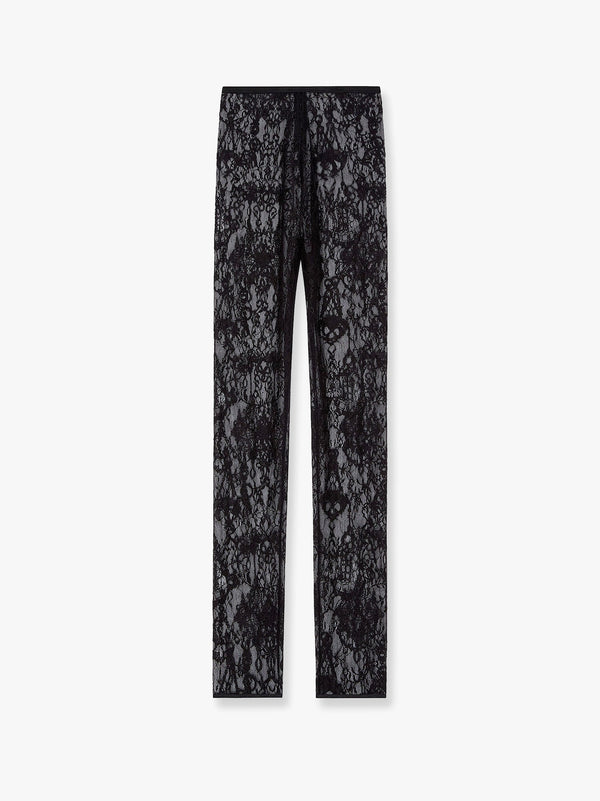 Leggings in chandelier lace