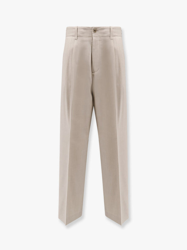 Isiah slacks jogging wool and cotton trouser
